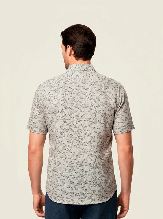 Camisa Cubana Gris