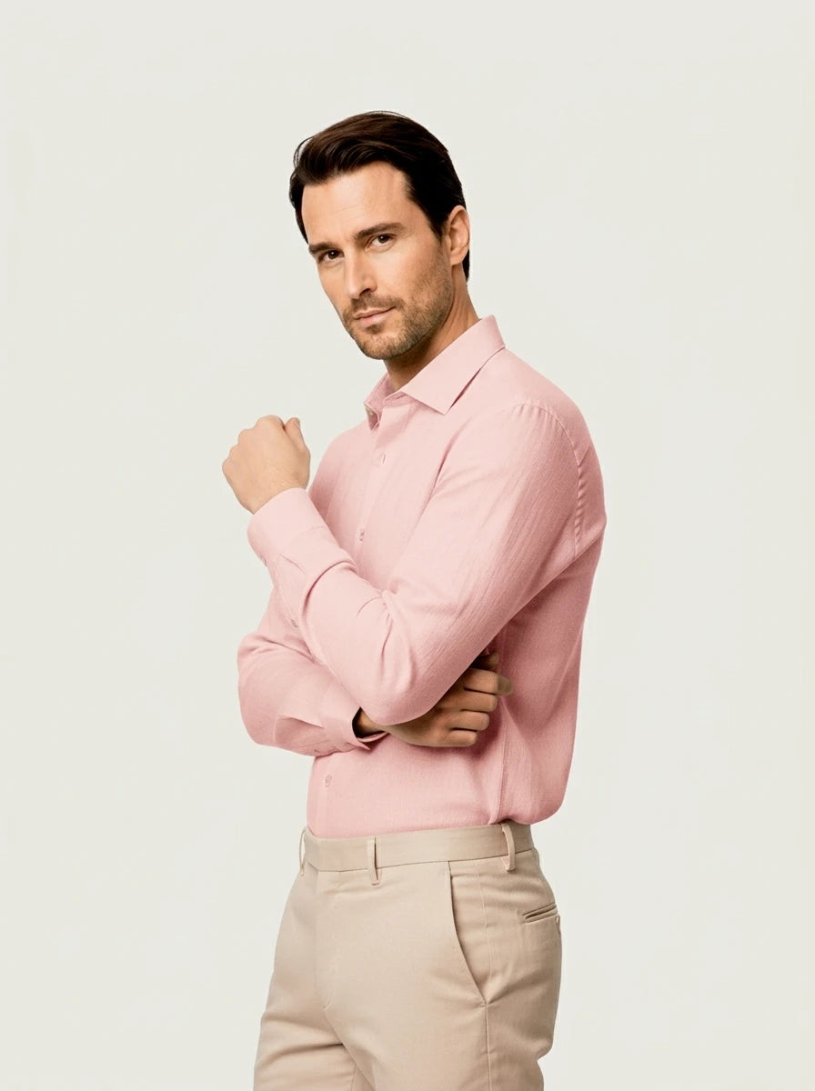 Camisa Clásica Rosa
