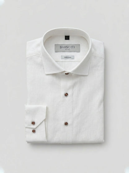 Camisa Lino Blanco