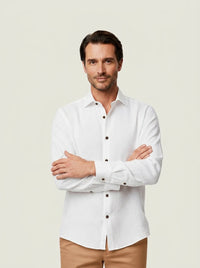 Camisa Lino Blanco