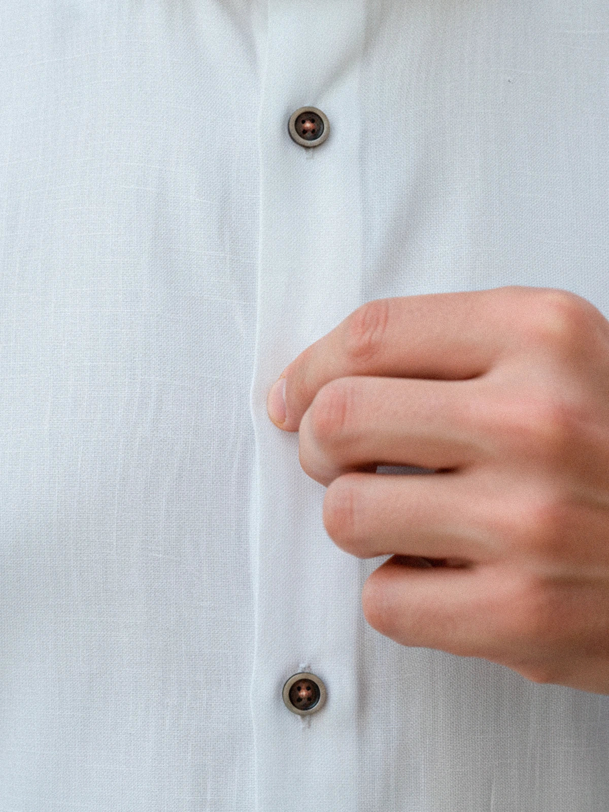 Camisa Lino Blanco
