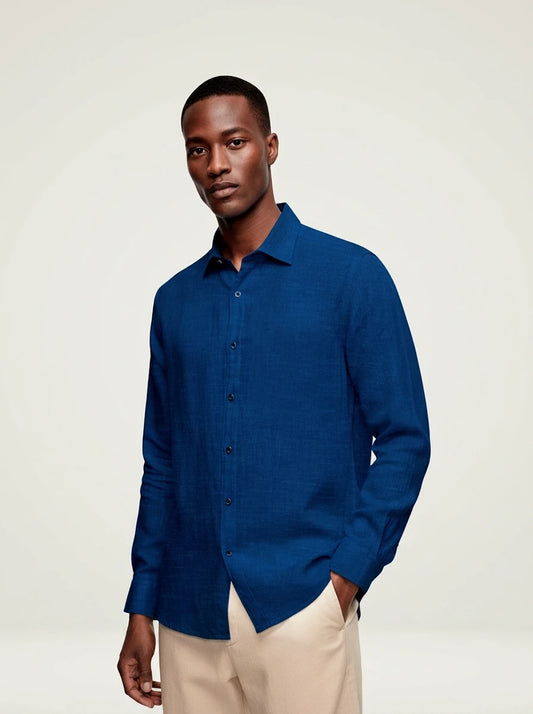 Camisa Veranera Cobalto