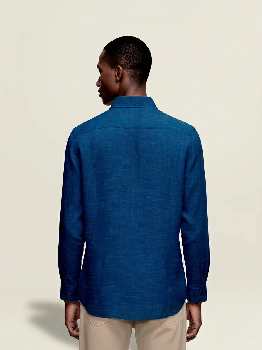 Camisa Veranera Cobalto