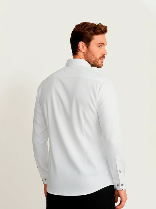 Camisa Oxford Blanca