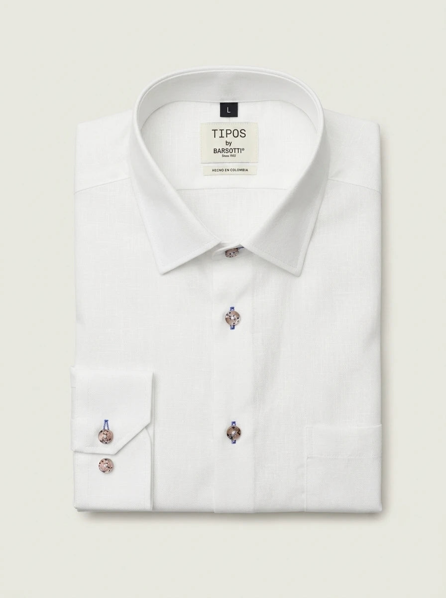 Camisa Oxford Blanca