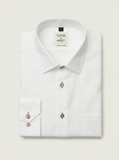 Camisa Oxford Blanca