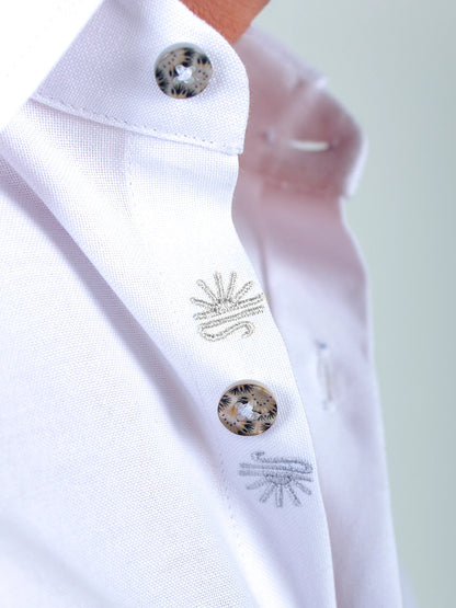 Camisa Oxford Blanca
