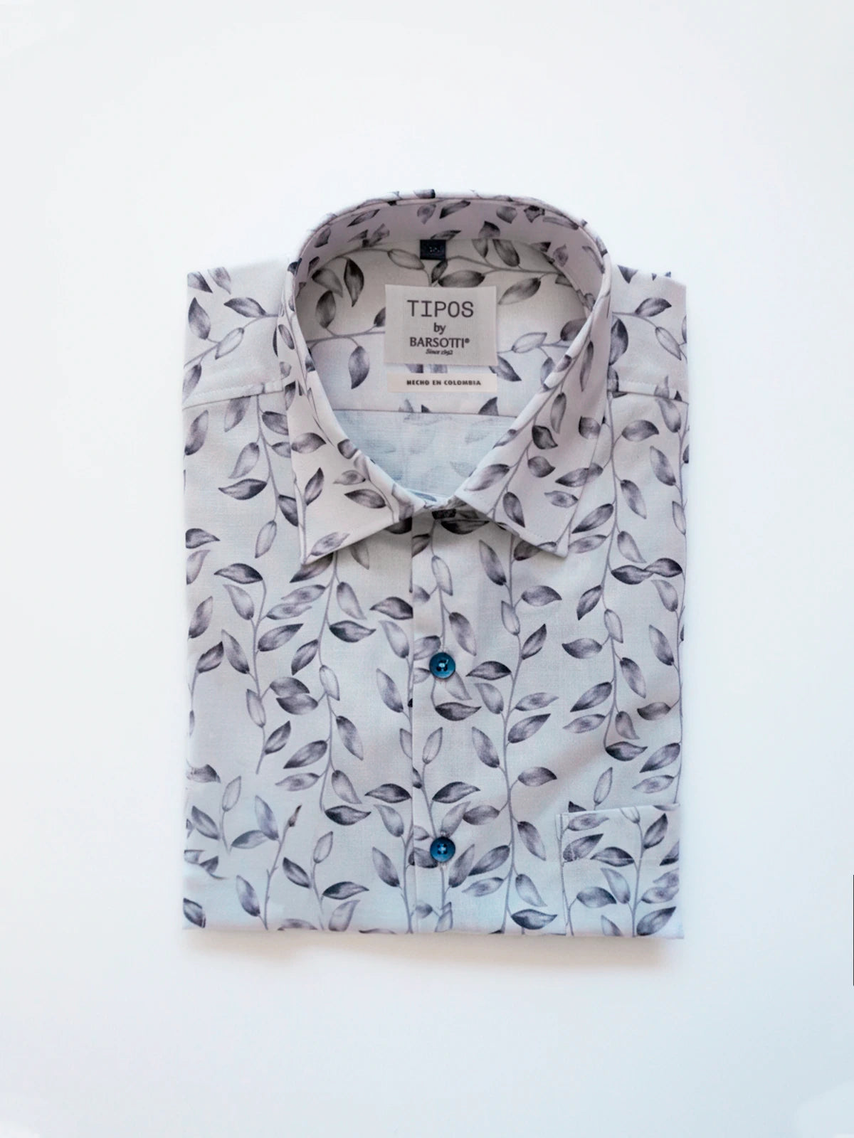 Camisa Cubana Gris