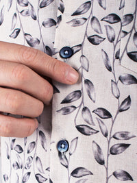 Camisa Cubana Gris