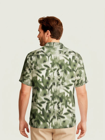 Camisa Cubana Foliage
