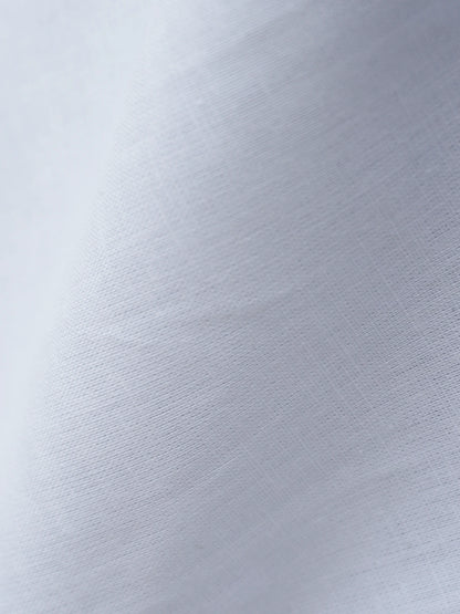 Camisa Blanca Cuello Natural
